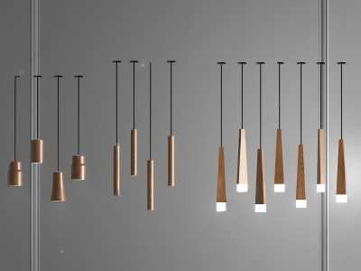 北欧吊灯3D模型下载